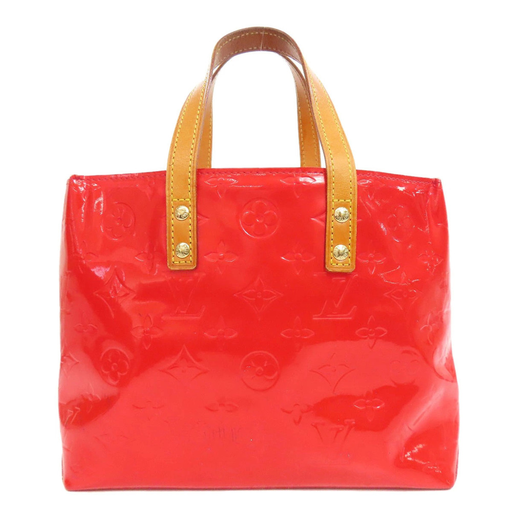 Louis Vuitton Handbag Lead Vernis Leather Black